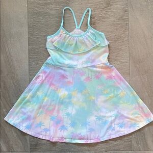 Children’s Place Tie-Dye Palm Tree Dress